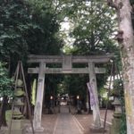 狛江市中和泉　伊豆美神社に行ってきました(^^♪鳥居がとても大きかった！狛江の名所☆