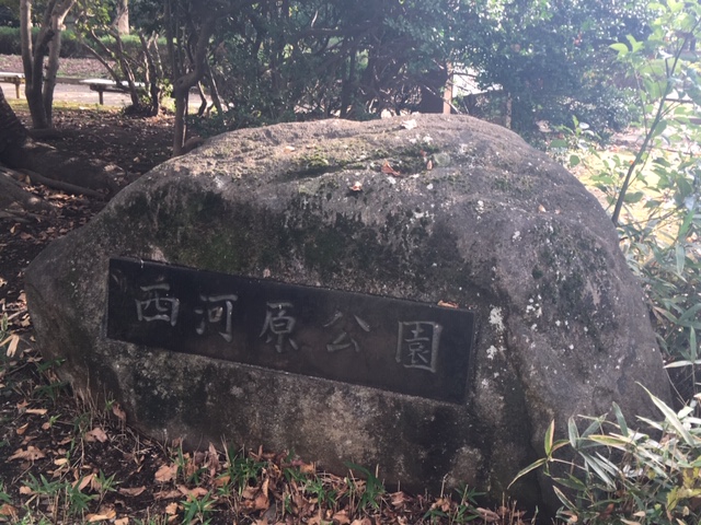 今日は自転車で。。【西河原公園】噴水があるんですね！