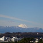狛江市からの富士山と素晴らしい景色